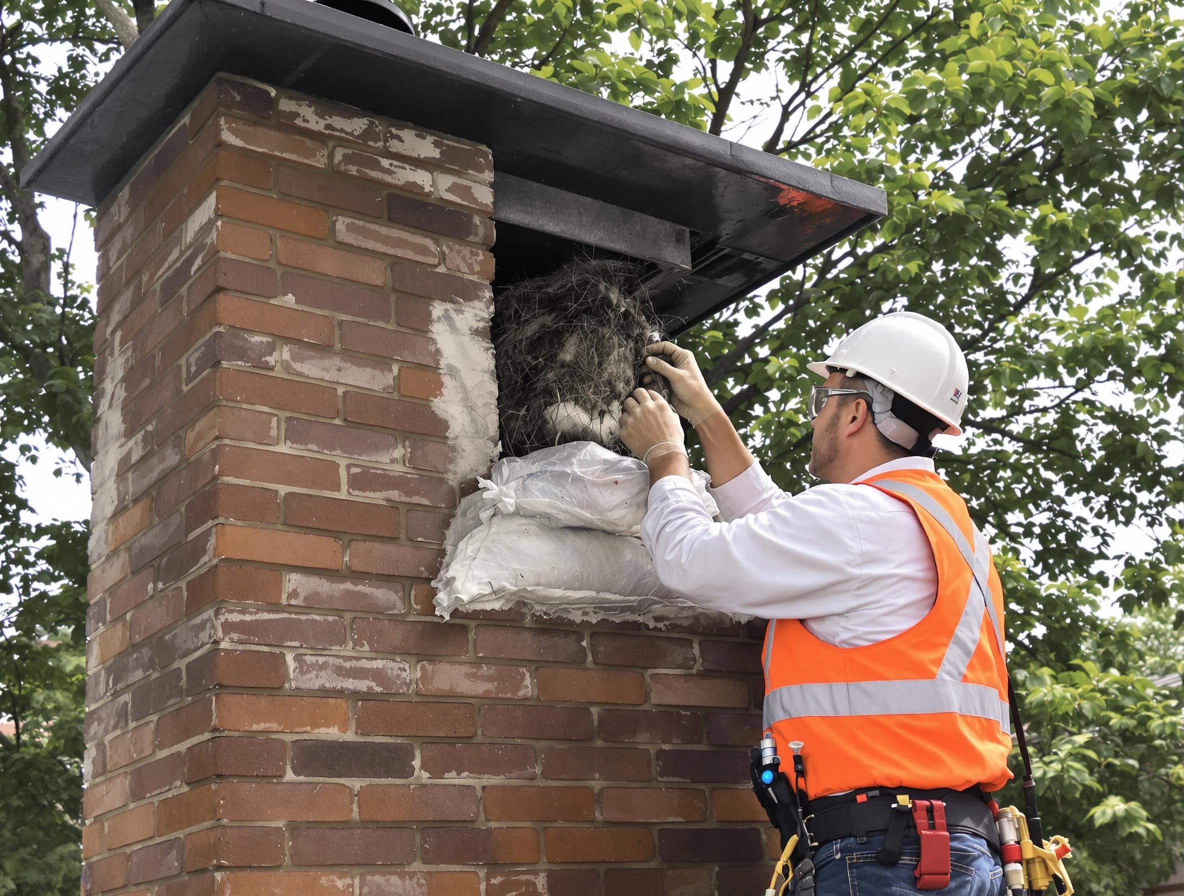 Humane removal of debris and animals by Gold Canyon Chimney Sweep in Gold Canyon, AZ