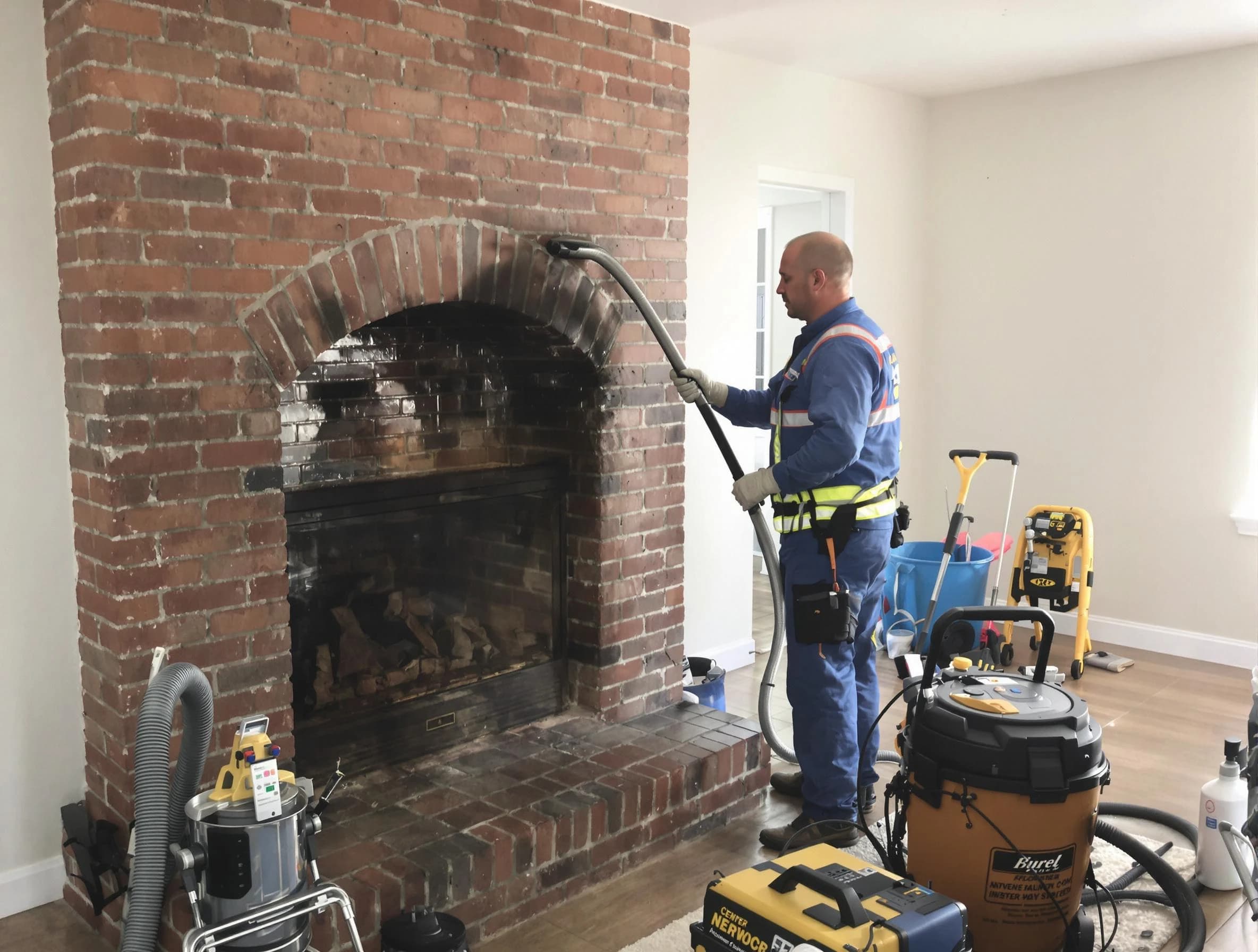 Gold Canyon Chimney Sweep expert performing detailed chimney sweep in Gold Canyon, AZ