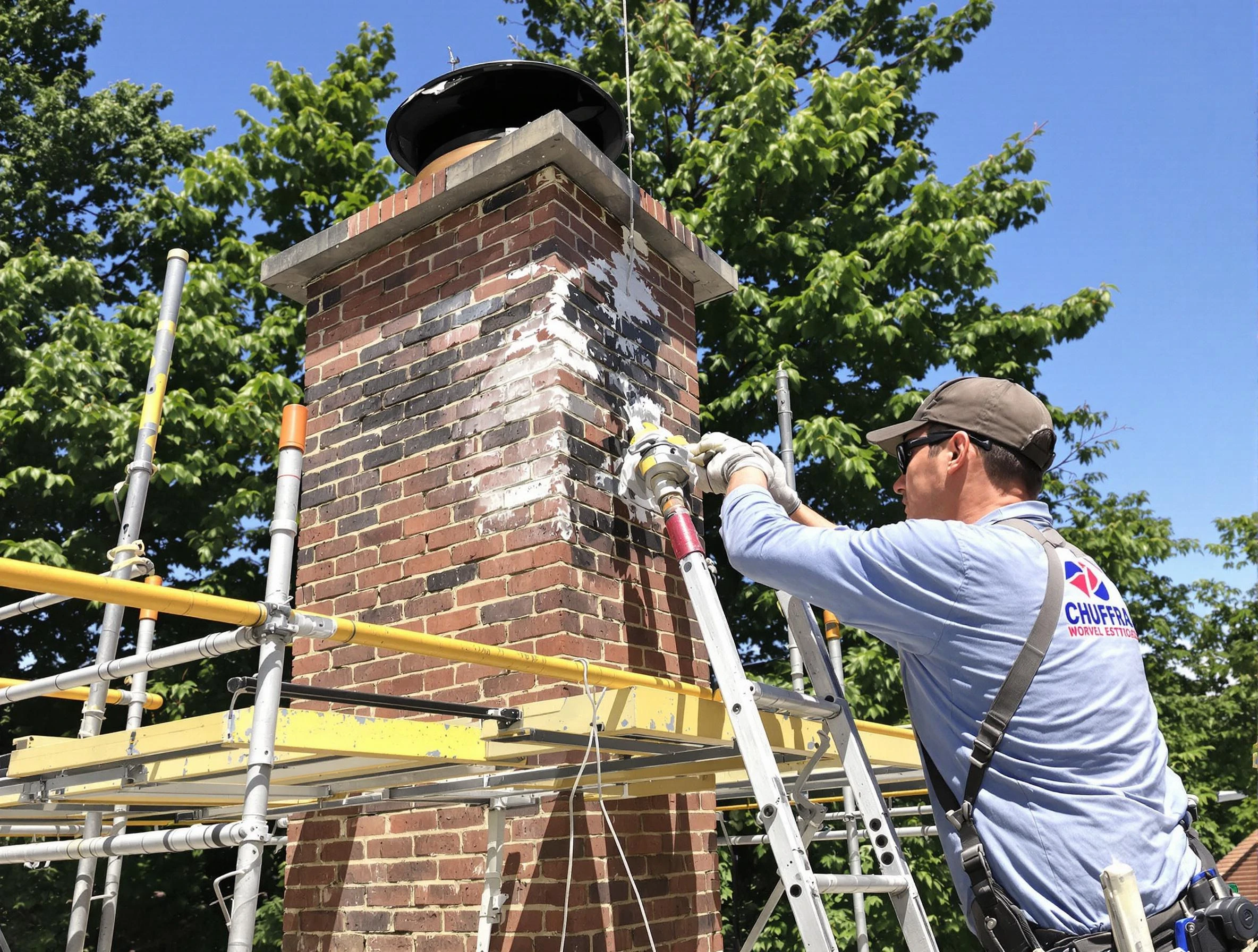 Structural chimney repair by Gold Canyon Chimney Sweep in Gold Canyon, AZ